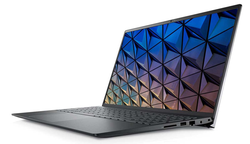 Laptop Dell Vostro 5510 Intel Core i5-11300H 8GB 512GB SSD 15.6" FHD Finger WL+BT Win 10 Home Carbon (P106F001) Xám