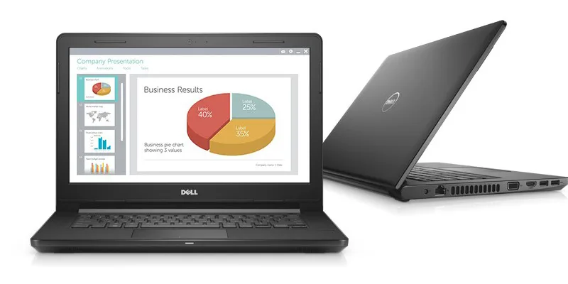 Laptop Dell Vostro V3568-VTI35037- Intel Core i3-7100U/4G/1TB/DVDRW/15.6" LED/DOS/Black