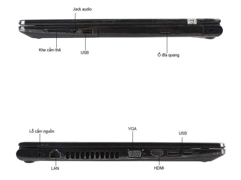 Laptop Dell Vostro V3568-VTI35037- Intel Core i3-7100U/4G/1TB/DVDRW/15.6" LED/DOS/Black