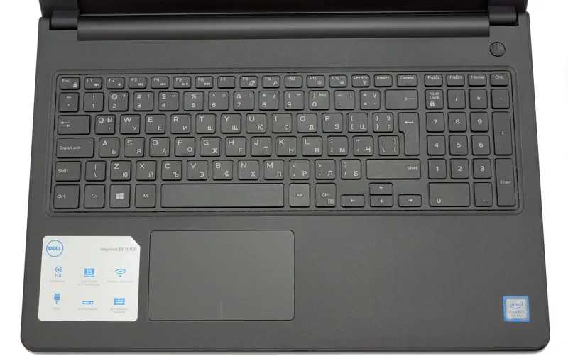 Laptop Dell Vostro 3568 VTI321072W Core i3 7020U 4G 1T DVDRW 15.6'' Win 10 Black