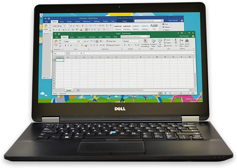 Laptop SE  Dell Latitude E7470 Core i5 6200 DDRam 8Gb SSD 256Gb  + Adapter