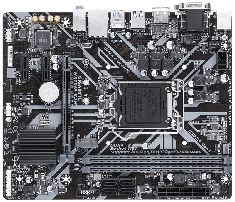 Mainboard  Gigabyte H310M-S2H có HDMI