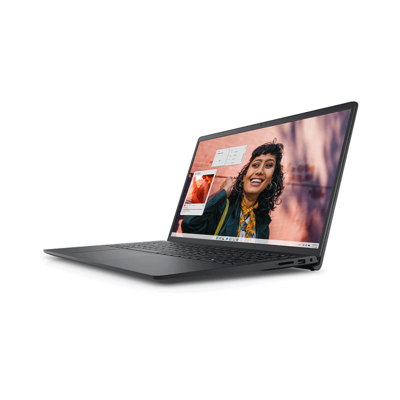 Laptop Dell Inspiron 15 3530 - Black - 15.6 FHD 120Hz WVA;Intel Core i5-1335U; 8GB + 1slot;  512GB SSD; WF6 + BT5.0; Polyc; Win11H+ OfficeHS21