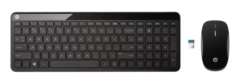 Bộ bàn phím chuột không dây HP C6020  P1F56AA - USB