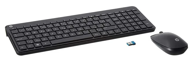 Bộ bàn phím chuột không dây HP C6020  P1F56AA - USB