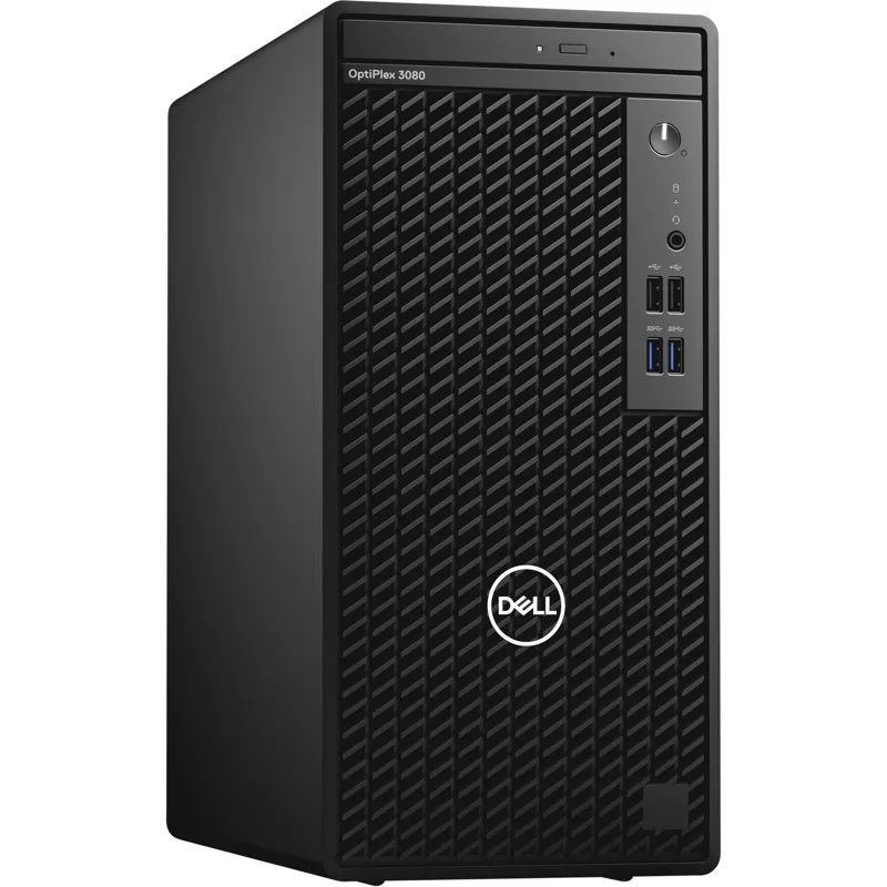 Case  đồng bộ Dell OptiPlex 3080MT 70233227Intel Core i3-10100( 3.6 GHz to 4.3 GHz)/ Intel B460 ChipSE t / 4GB (1X4GB) DDR4 /HDD 1TB 7200rpm ( có 1 khe SSD Nvme) DVDRW / Dell Key Mouse  / Fedora Linux / Port: VGA, DP, HDMI