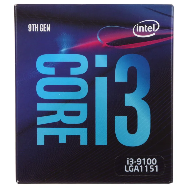 CPU Intel Core i3 9100 Box (6M Cache, 4x3.60 GHz)
