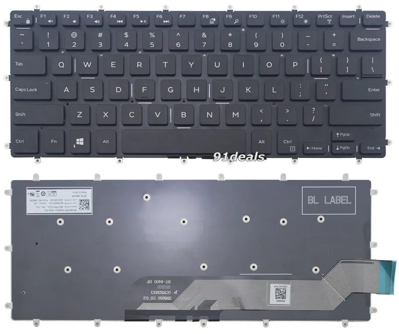 Keyboard Laptop Dell Vostro 5568 7466 5368 5378 