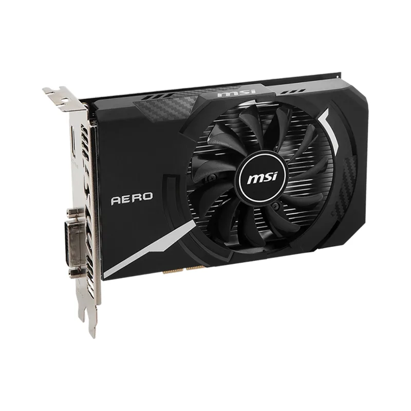 Card VGA MSI GeForce GT 1030 AERO ITX 4GD4 OC, 4GB DDR4, 1xHDMI, 1xDVI