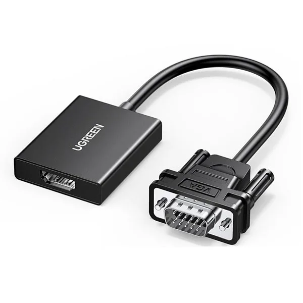 Cable chuyển đổi  VGA to HDMI Ugreen 50945