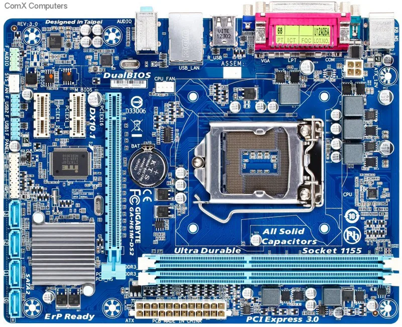 Mainboard  Gigabyte H61M-DS2/ KGIGA