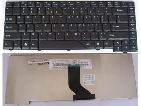 Keyboard Acer Aspire 4710 4220 4310 4315 4320 4500 4520 4720 4920 4937 5310 5315 5320 5510 5520 5520 4730 4930 E510Đen