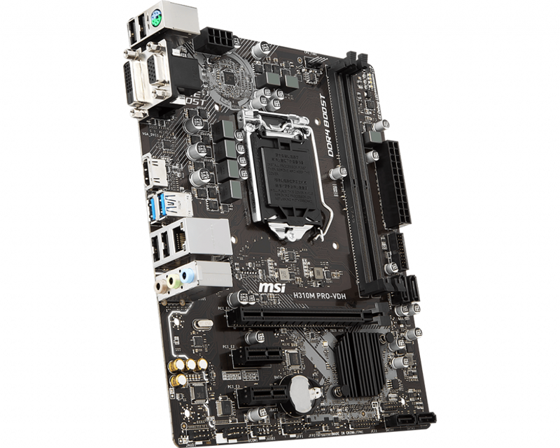 Main MSI H310M Pro - VDH	Có HDMI