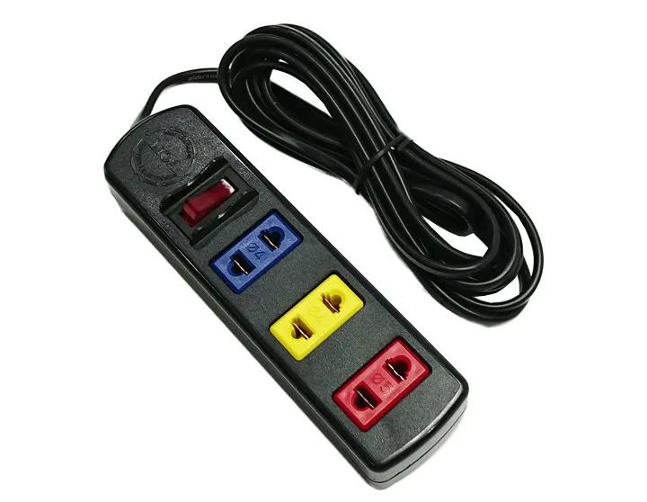 Ổ cắm lioa 3 lỗ 3m 3TSN3 (3 lố 2 chân)