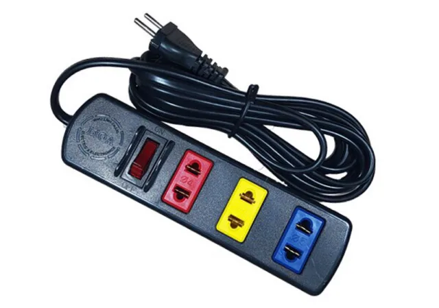 Ổ cắm lioa 3 lỗ 3m 3TSN3 (3 lố 2 chân)