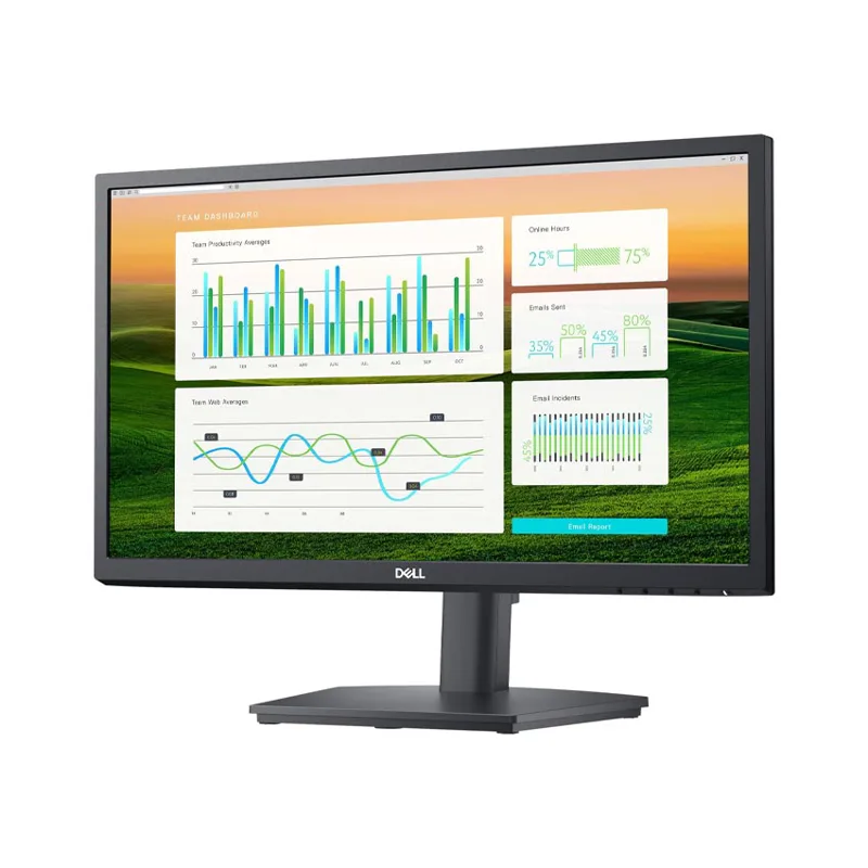 Monitor Dell E2222HS 21.5" -VA FHD; 5ms; 250cd/m2; Loa tích hợp; Điều chỉnh độ cao; VESA 100x100; VGA DP1.2 HDMI