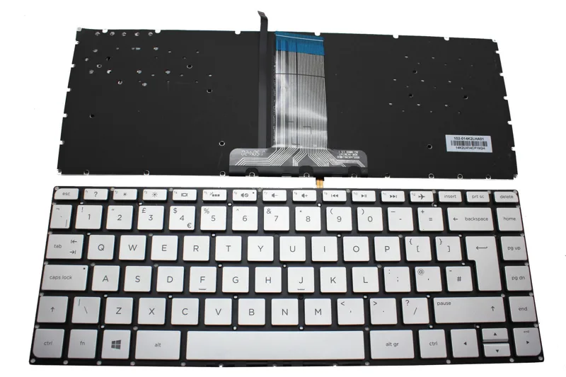 Keyboard HP 13AN - B 13ah  13 ah bạc
