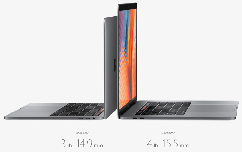 Apple Macbook pro 2017 Touch Bar MPTU2 