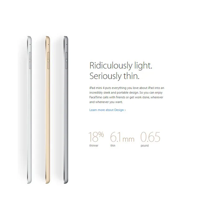 Apple iPad mini 4 4G 128gb silver