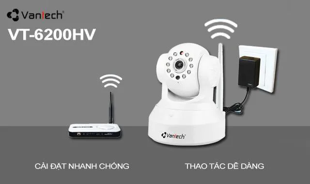 Camera IP WIFI VANTECH VT 6200HV