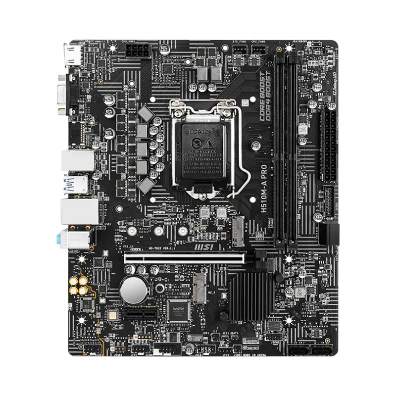 Mainboard MSI H510M-Plus có khe M2