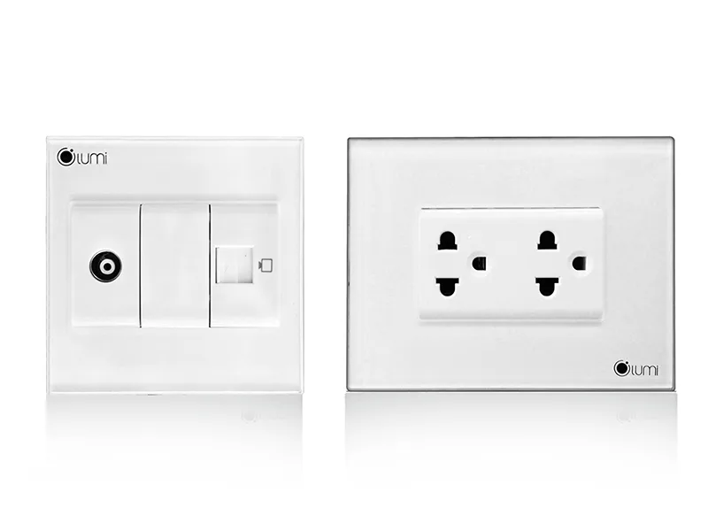 Ổ cắm đôi 3C LM-SK(Lumi)