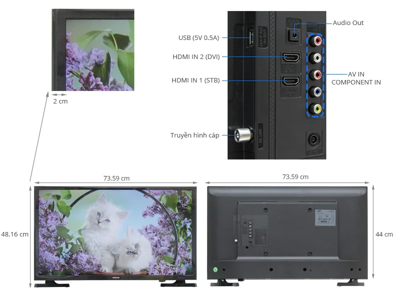 Tivi Samsung Led UA32J4003AK