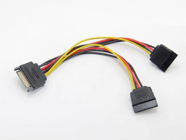 Cable chia nguồn sata 1 ra 2