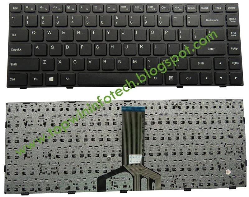 Keyboard Lenovo 100-14IBD(Cáp thẳng chính giữa)