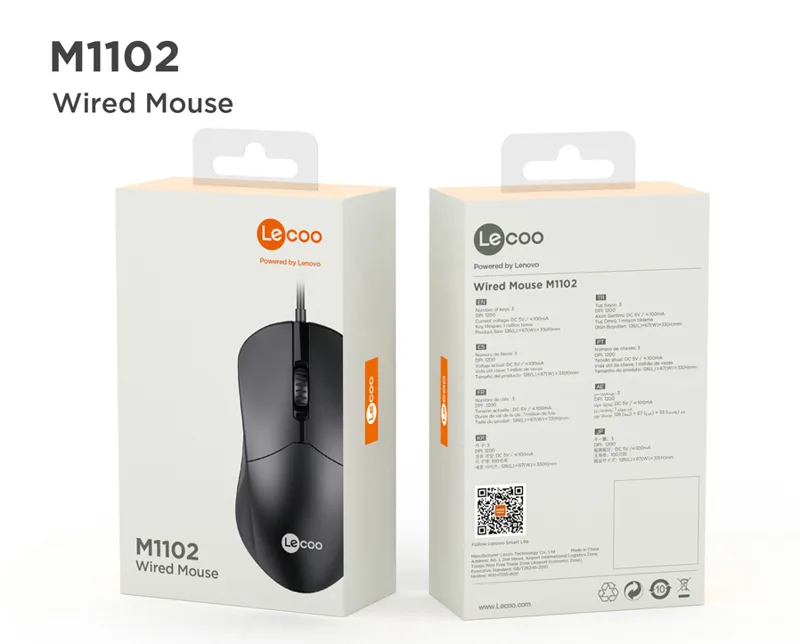Mouse  optical Lecoo M1102