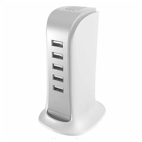 Đầu sạc ra 5 cổng USB  DUDAO( Công suất 25W)