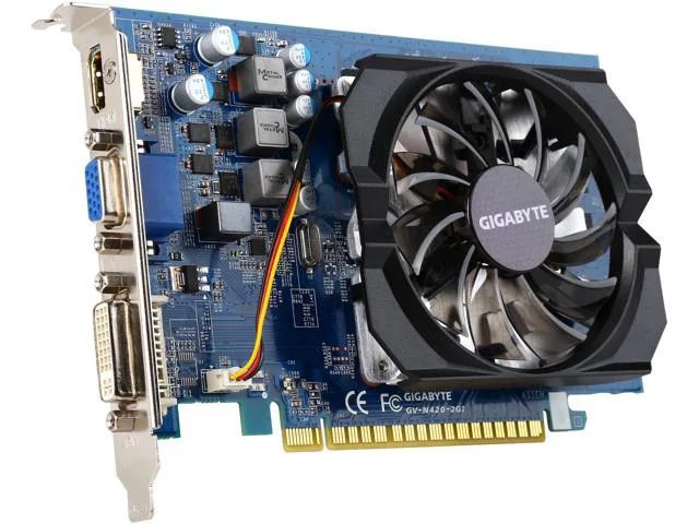 Card VGA PCI 2GB gigabyte GV - N420 /GT420
