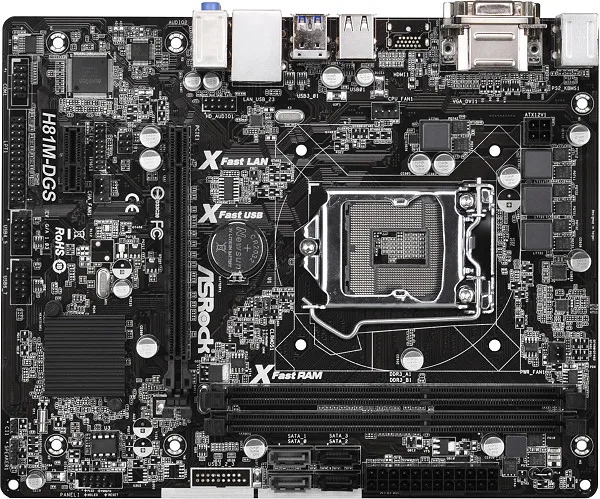 Mainboard Asrock H81M - DGS