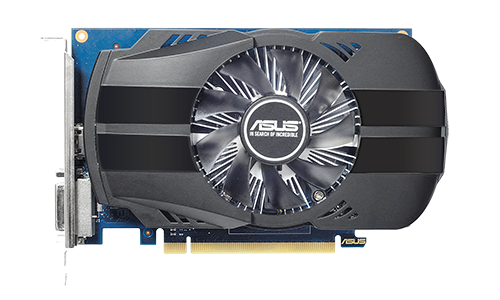 Card VGA Asus PH-GT1030-O2GD5, Phoenix GeForce GT1030 2GB DDR5 64Bit, 1xDVI, 1xHDMI