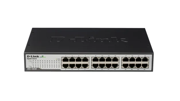 Switch 24 Port D Link DGS 1024D chuẩn gigabit 1000 vỏ sắt