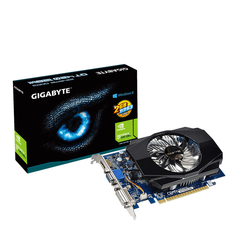 Card VGA PCI 2GB gigabyte GV - N420 /GT420