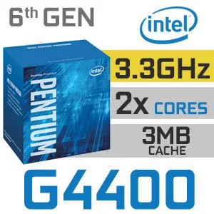 CPU Intel Pentium Dual Core G4400 (3.3GHz, 3MB cache, LGA1151)Box