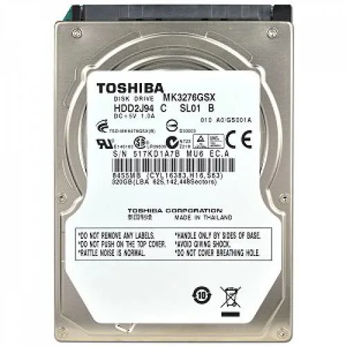 HDD Notebook 320GB Toshiba (nhập khẩu)