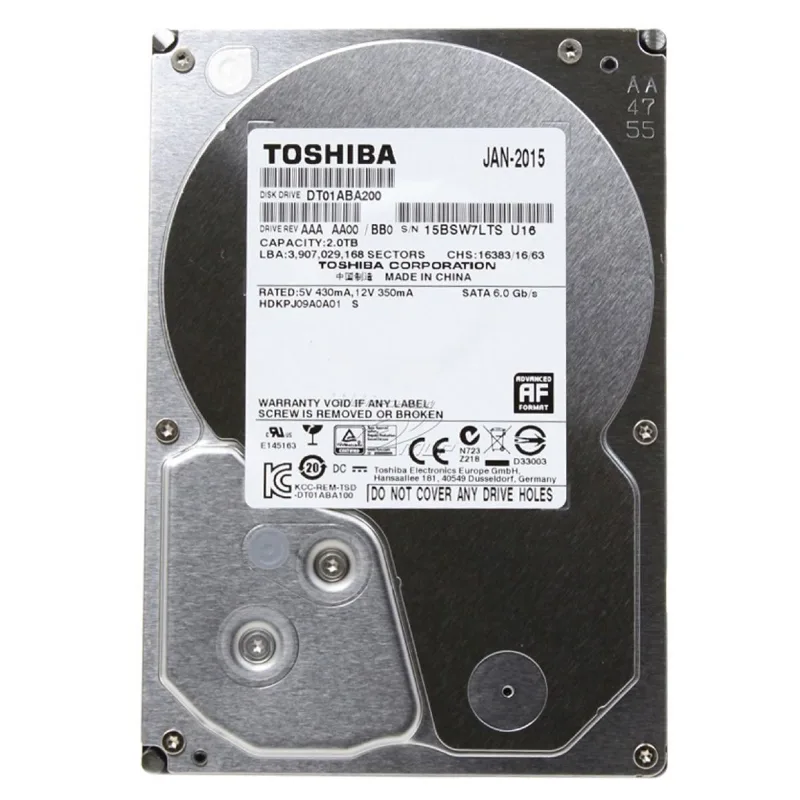 HDD PC 2TB Toshiba Sata