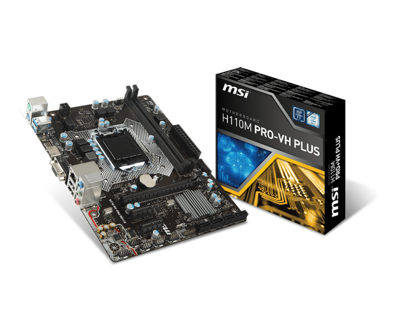 Mainboard MSI H110M PRO-VH/ SK 1151 DDR4 có HDMi