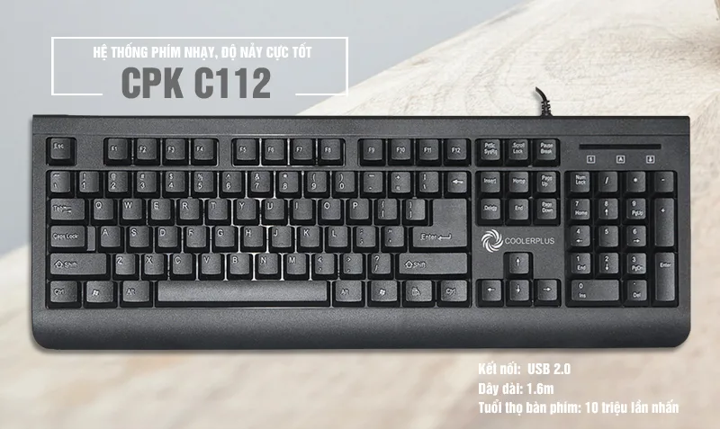 Keyboard PC Coolerplus C112