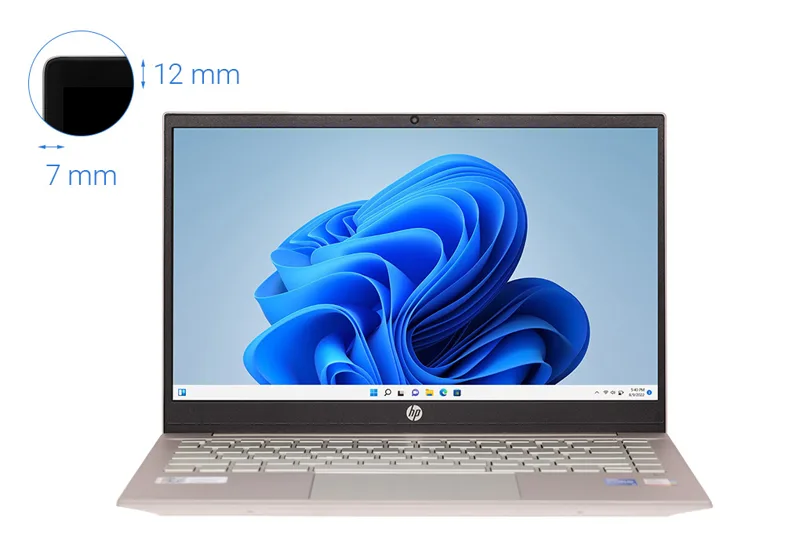 Laptop HP Pavilion 14 dv2074TU i5 1235U/8GB/512GB/14"Full HD/Win11 (7C0P3PA) Gold   Vỏ nhôm
