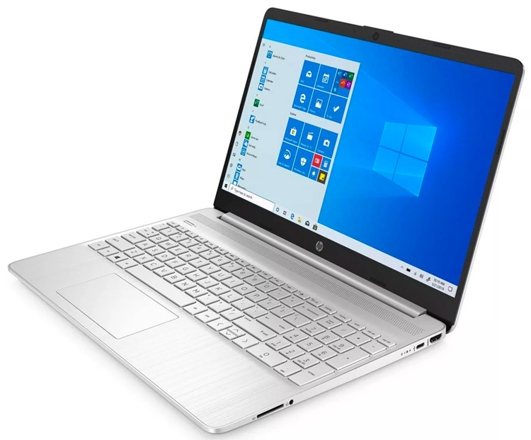 Laptop HP 15-DY1025 Core™ i3-1005G1 1.2GHz 256GB SSD 4GB 15.6" HD (1366x768) Touch Windows 10 Webcam SILVER NK
