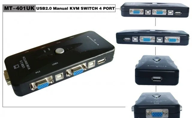 KVM Switch USB MT-401UK (4CPU dùng 1 màn hình)