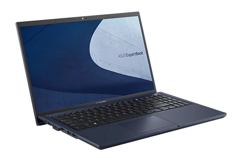 Laptop Asus ExpertBook B1 -Black- 14 FHD; Intel Core i5-1135G7; 8GB; 256GB SSD; Polyc; WF6+BT5.2 + Lan +VGA; Mouse ; MIL-STD; Dos