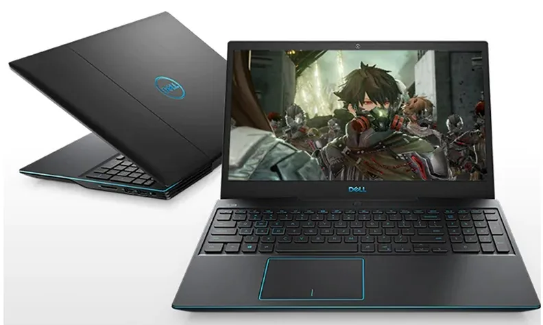 Laptop Dell  G3 15 3500 Gaming Intel i5-10300H/8GB(2x4)/1TB+256GB SSD PCIe/15.6" FHD/GTX1650 4GB/FP/Win10 Home/Black