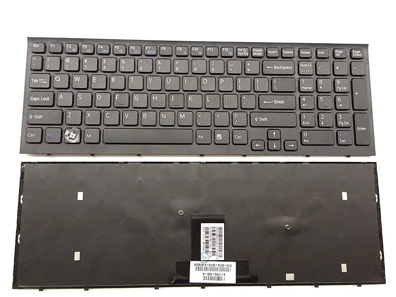 Keyboard Sony EB cáp thẳng đen