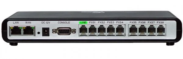 Card Gateway 8 máy lẻ analog WAN/LAN GXW4008