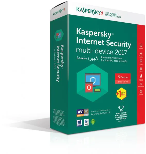 Phần mềm diệt Virus KIS Kaspersky Internet SE curity 3U