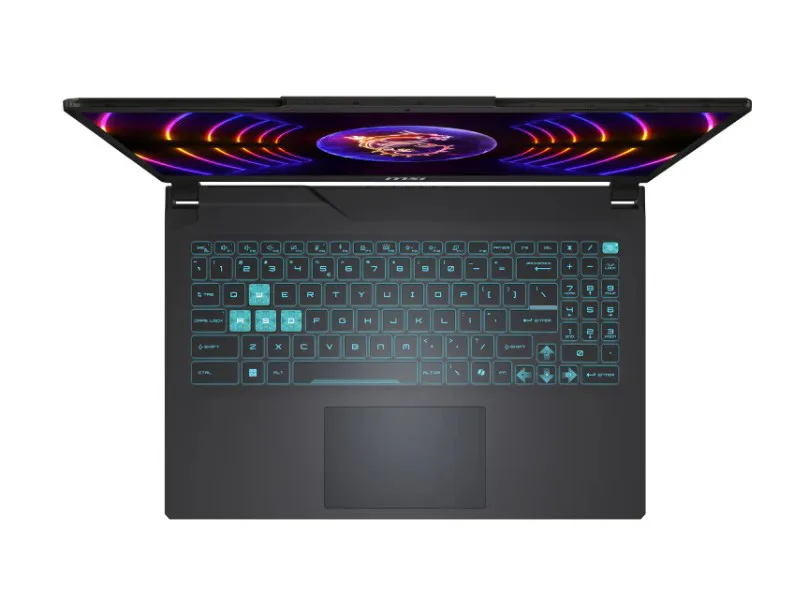 Laptop MSI Cyborg 15 A13UC 2088VN Translucent Black Core i5-13420H, 16GB, 512GB, 15.6FHD 144Hz, WL, BT, 3C, 4GB_RTX3050, W11SL, LEDKB
